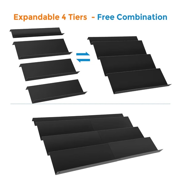 DEWVIE Amazon Expandable Drawer Organizer Spice Rack - Picture 5 of 7